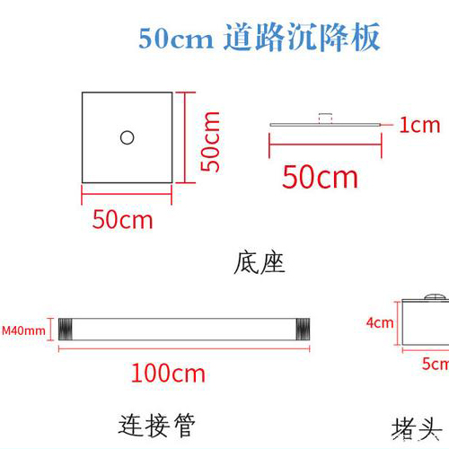 琼中沉降板规格型号如何选择？